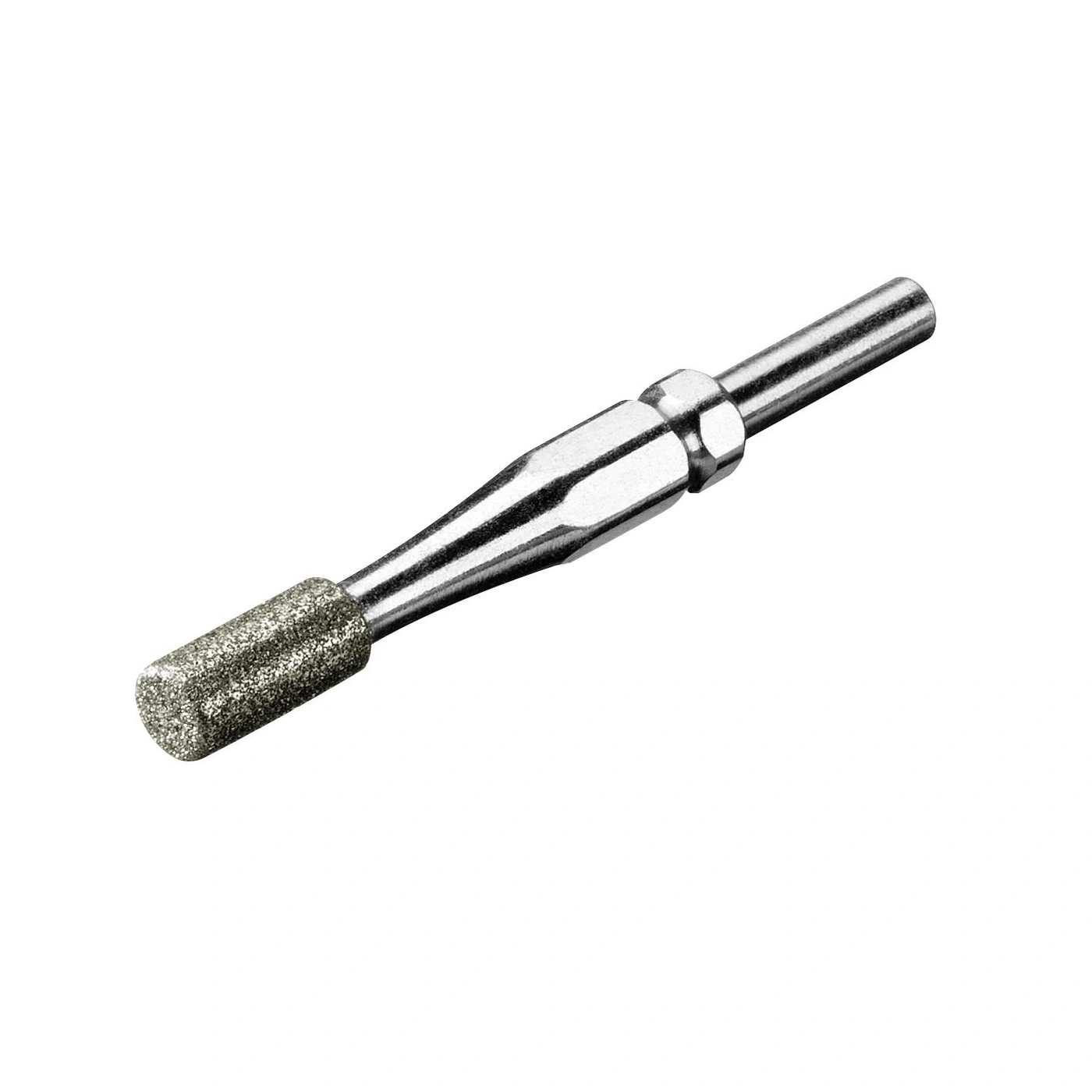 Punta diamantata per utensili rotanti, forma cilindrica.